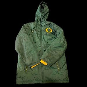 Oregon Ducks Nike puffer jacket